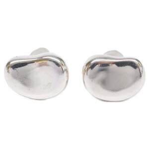 TIFFANY&Co. Tiffany 925 Bean Earrings, Silver, Women's